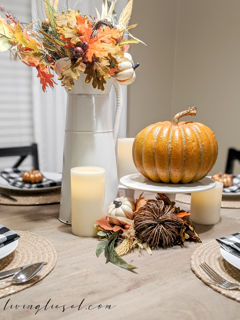 Fall Farmhouse Table Setting • Living Liesel